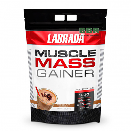 Muscle Mass Gainer 5.44kg, LABRADA Muscle Mass Gainer 5.44kg, LABRADA