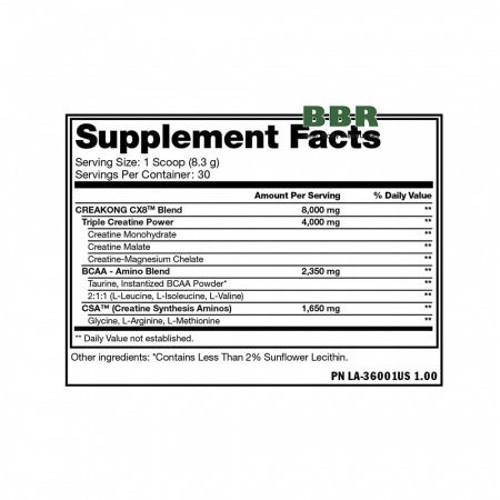 Creakong CX8 30 Servings, PVL