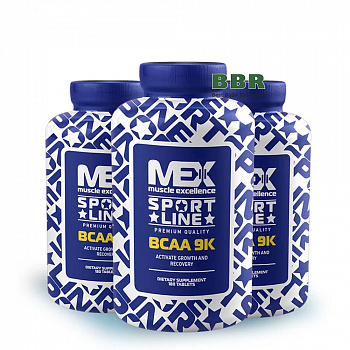 BCAA 9K 180tab, MEX