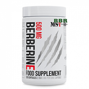 Berberine 500mg 120 Caps, MST