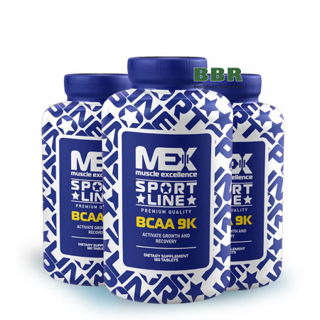 BCAA 9K 180tab, MEX