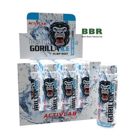Black Gorilla Ice Pump Shot 80ml, ActivLab