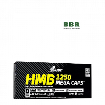 HMB Mega Caps 1250mg 120 Caps, Olimp