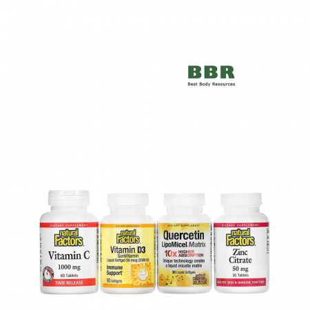 All In One Immunity Startup Kit (4 Piece Kit), Natural Factors