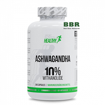 Healthy Ashwagandha 10% Withanolide 240 Caps, MST