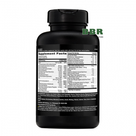 Mega Men Energy & Metabolism 180 Tabs, GNC