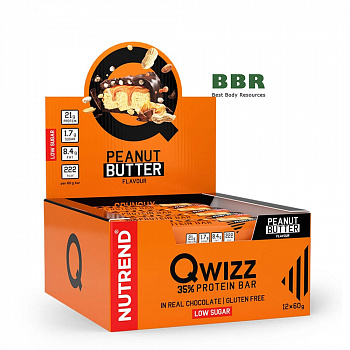 Qwizz Protein Bar 60g, Nutrend