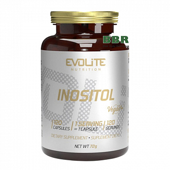 Inositol 500mg 120 Veg Caps, Evolite