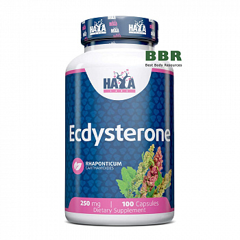 Ecdysterone 250mg 100 Caps, Haya Labs
