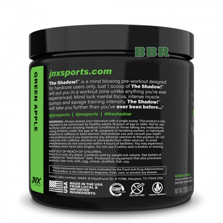 The Shadow Pre-Workout 30 Servings, JNX Sports