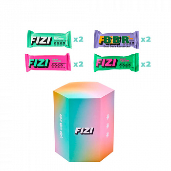 Набор Батончиков Happy Box Guilty Pleasure 360g, Fizi