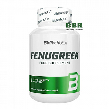 Fenugreek Seed Extract 750mg 60 Caps, BioTechUSA