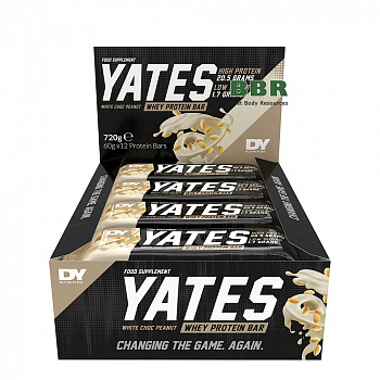 Yates Whey Protein Bar 60g, Dorian Yates