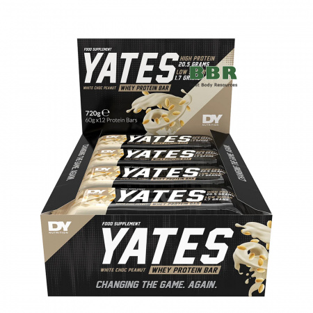 Yates Whey Protein Bar 60g, Dorian Yates