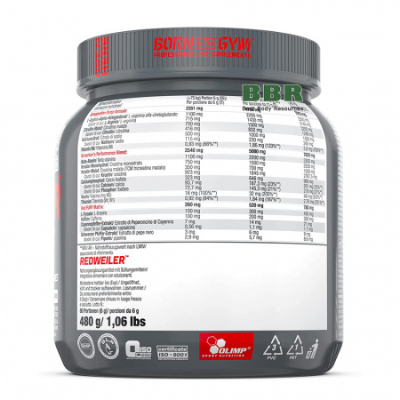 Redweiler 480g, Olimp