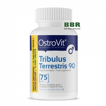 Tribulus Terrestris 75 Tabs, OstroVit