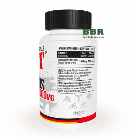 Tribulus 1000mg 90 Tabs, MST