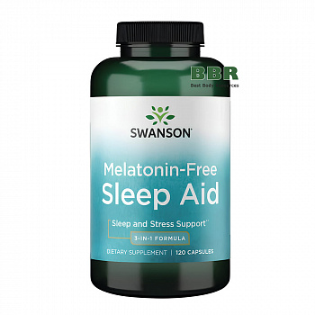 Sleep Aid Melatonin-Free 120 Caps, Swanson