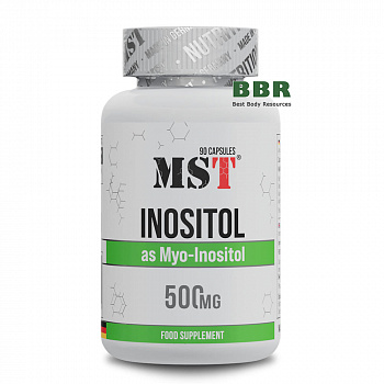 Inositol as Myo-Inositol 500mg 90 Caps, MST