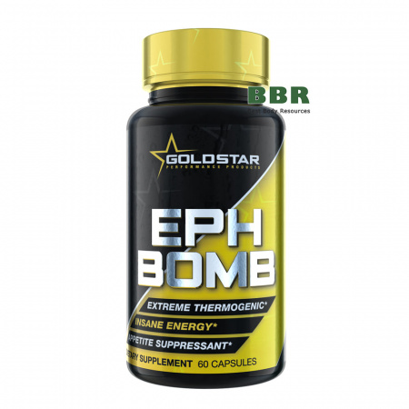 EPH Bomb 60caps, Gold Star EPH Bomb 60caps, Gold Star