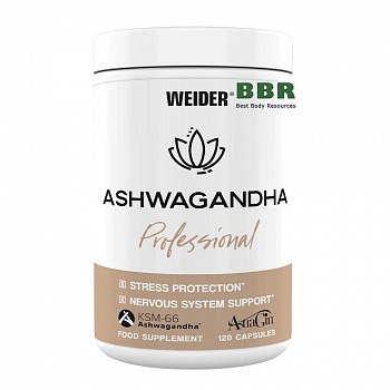 Ashwagandha Professional 120 Caps, Weider