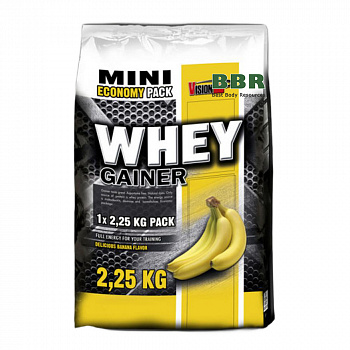 Whey Gainer 2.25kg, Vision Nutrition