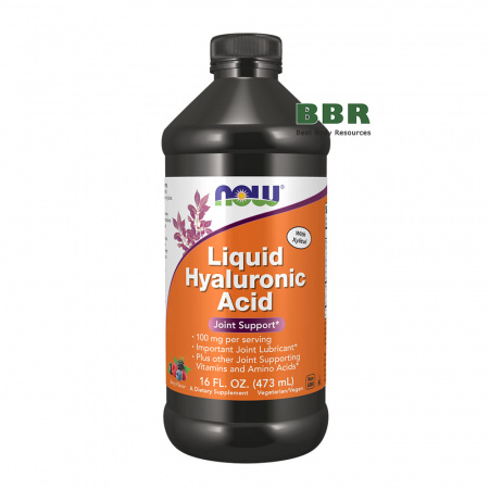 Liquid Hyaluronic Acid 473ml, NOW Foods