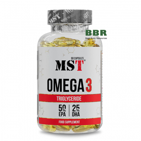 Omega 3 Triglyceride 75% 90 Softgels, MST