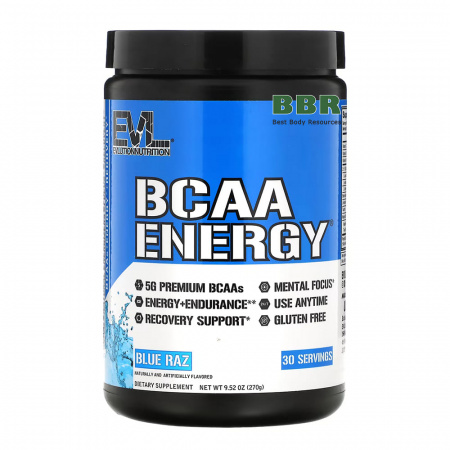 BCAA Energy 30 Servings, EVL