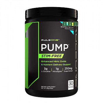 R1 Pump Stim-Free 30 Servings, Rule One