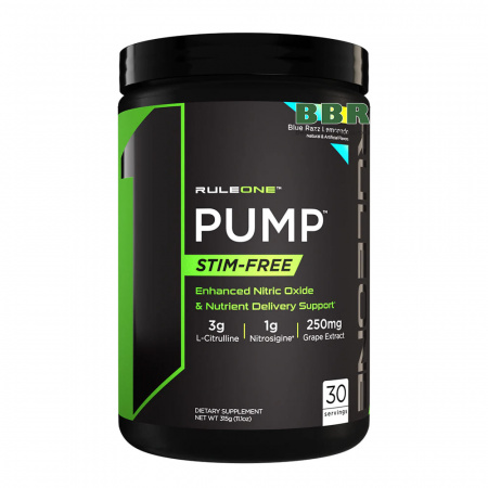 R1 Pump Stim-Free 30 Servings, Rule One
