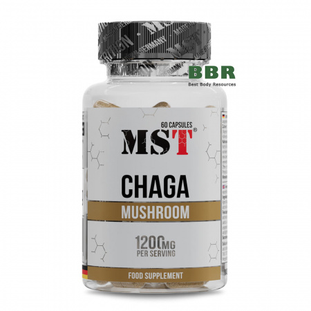 Chaga Mushroom 60 Caps, MST