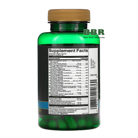 Real Food Multi Mens Daily without Iron 90 Veg Caps, Swanson