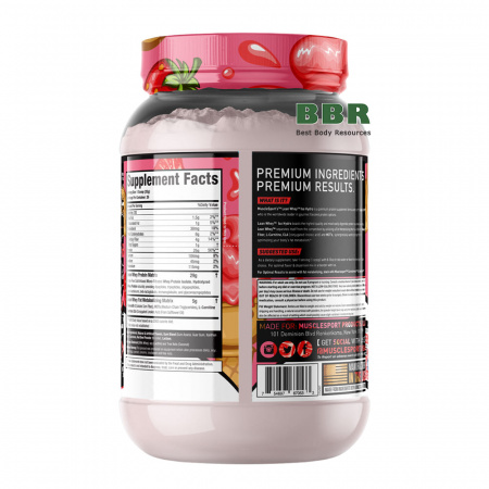 Lean Whey Protein Iso Hydro 910g, MuscleSport