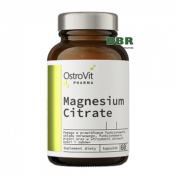 Citrate Magnesium 60 Caps, OstroVit Pharma