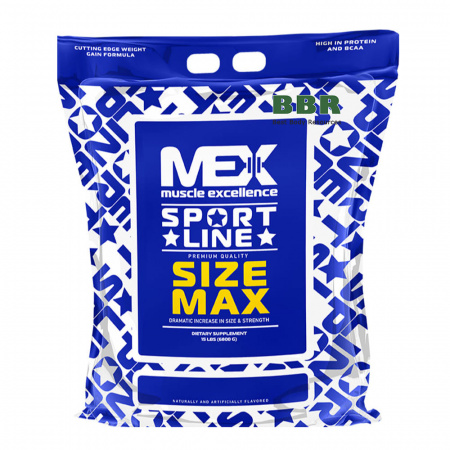 Size MAX 6804g, MEX Nutrition