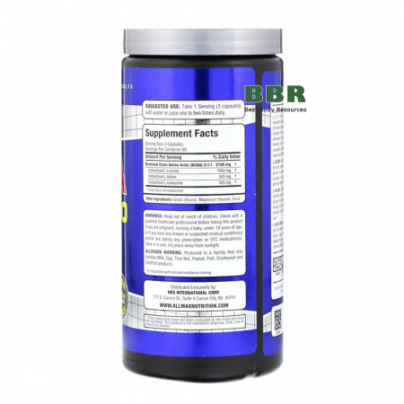 BCAA  2100 180 Caps, ALLMAX Nutrition