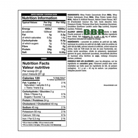 PRO Triple Whey Protein Blend 2270g, Mutant