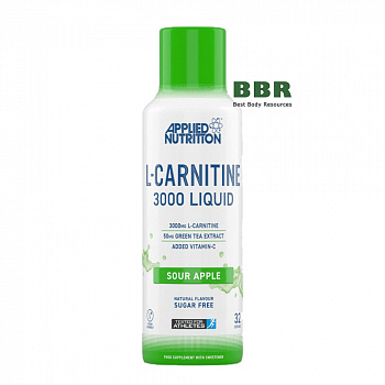 L-Carnitine 3000 Liquid 480ml, Applied Nutrition