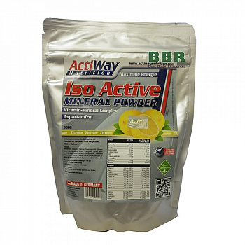 Iso Mineral Powder 600g, ActiWay