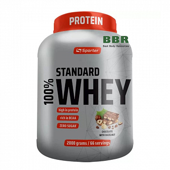 100% Standard Whey 2000g, Sporter