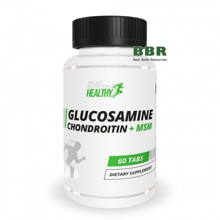 Glucosamine Chondroitin MSM 60 Tabs, MST Glucosamine Chondroitin MSM 60 Tabs, MST