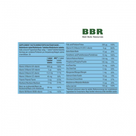 One a Day for Men 50+ Pack 30 Packs, BioTechUSA