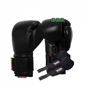 Перчатки Боксерские Ko-Vert Black, TITLE Boxing