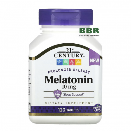Melatonin 10mg 120tab, 21st Century