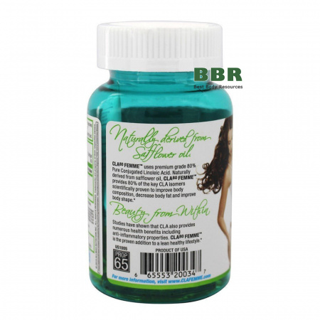 CLA 80 Femme 60 Caps, ALLMAX Nutrition