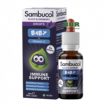 Immune Support for Baby Drops 20ml, Sambucol