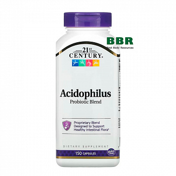 Acidophilus Probiotic Blend 150 Caps, 21st Century