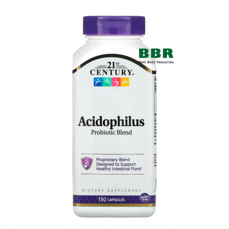 Acidophilus Probiotic Blend 150 Caps, 21st Century