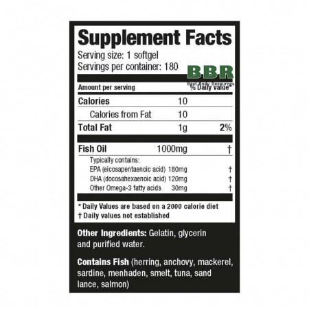 Omega 3 180 Softgels, Ultimate Nutrition